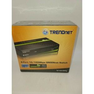 TRENDnet  TE100 (TE100S80G) 8-Ports External Switch New Sealed